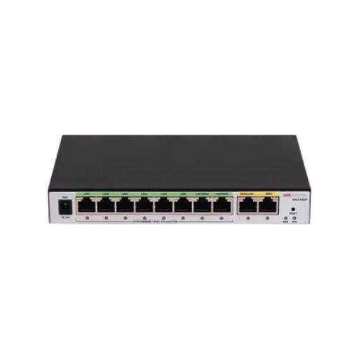 [HIKVISIONDIGITALTECHNOLOGY_DS-3WG210GP-SI] Hikvision Digital Technology Router Gigabit PoE, Ideal para Access Point, 8 Puertos Gigabit PoE+, 2 Puertos WAN 