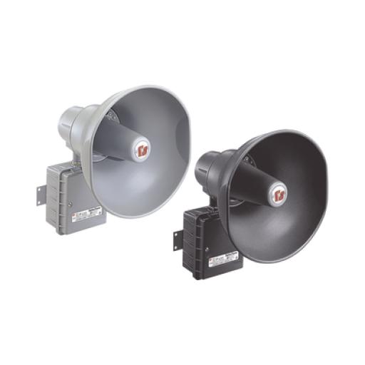 [FEDERALSIGNALINDUSTRIAL_302GCX024B] FEDERAL SIGNAL INDUSTRIAL Altavoz amplificado selectone 30W, para ubicaciones peligrosas, 24 Vca / cd , Negro