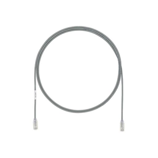 [PANDUIT_UTP28X20GY] Panduit Cable de Parcheo UTP Cat6A, CM/LSZH, Diámetro Reducido (28AWG), Color Gris, 20 ft