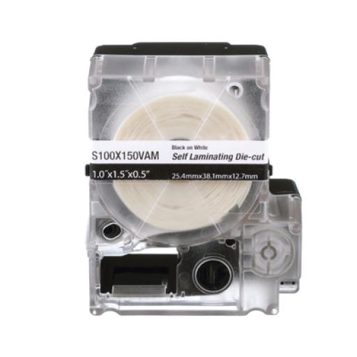 [PANDUIT_S100X225VAM] Panduit Casete  de 125 Etiquetas Autolaminadas para cables 8-4 AWG 1 X 2.25"