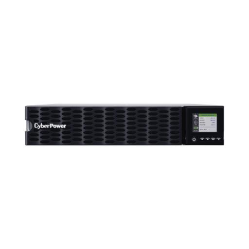 [CYBERPOWER_OL6KRTHD] CyberPower UPS de 6000 VA/6000 W, Online Doble Conversión, 200 - 240 Vac de Entrada NEMA L6-30P, Onda Senoidal Pura, Torre o Rack de 2 UR (Alta Densidad), Con 2 Tomas NEMA L6-20R y 2 NEMA L6-30R