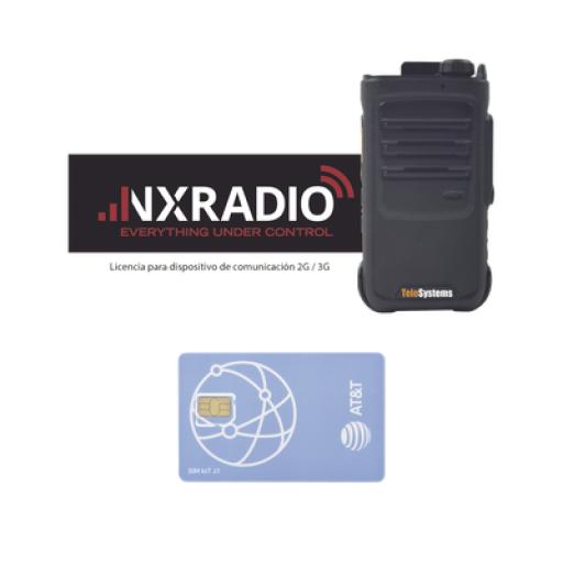 [TELOSYSTEMS_TE390KITSIM] Telo Systems KIT de Radio PoC LTE  TE390 Incluye Licencia NXRADIOTERMINAL Y SIM AT&T con 1 Año de Servicio 