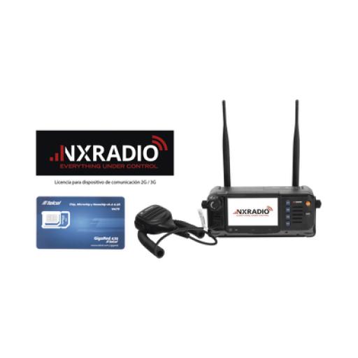 [TELOSYSTEMS_M5KITSIMTEL] Telo Systems KIT Radio PoC + licencia NXRADIOTERMINAL, Incluye Radio PoC Móvil 4G LTE M5