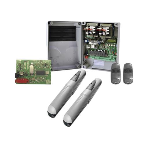 [CAME_KT-AXO-3024] CAME Kit de operadores AXO 3024 Para puertas Abatibles de hasta 3 Metros y 500 Kg de peso por hoja 