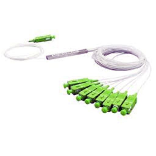 [LINKEDPROBYEPCOM_LP-PLC-1X8APC] LINKEDPRO BY EPCOM Splitter (Divisor Óptico) tipo PLC, de 1x8, conectores SC/APC 