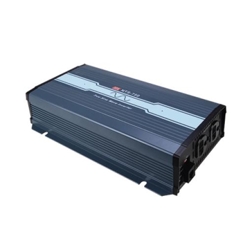[MEANWELL_NTS750124US] MEANWELL Inversor de Corriente de Onda Pura / Entrada 24 Vcd / Salida 750 W / 110 Vca 60 Hz