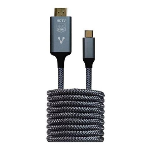 [VORAGO_CAB-310] Vorago CABLE CONVERTIDOR VORAGO TIPO C A HDMI 4k 1.8 MT (REV. COMPATIBILIDAD) CAB-310