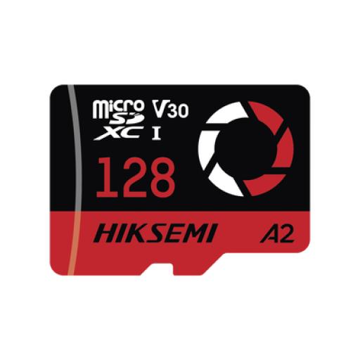 [HIKSEMIBYHIKVISION_HS-TF-E3/128G] HIKSEMI by HIKVISION Memoria MicroSD / Clase 10 de 128 GB / Especializada Para Drones Comerciales, Cámaras de Fotografía y de Video / 180 MB/s Lectura / 150 MB/s Escritura