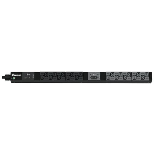 [PANDUIT_P20B16M] Panduit PDU Básico para Distribución de Energía, Enchufe de Entrada NEMA L6-30P, Con 20 Salidas C13, de Instalación Vertical, 208 Vca, 30 Amp