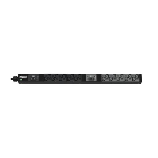 [PANDUIT_P20B16M] Panduit PDU Básico para Distribución de Energía, Enchufe de Entrada NEMA L6-30P, Con 20 Salidas C13, de Instalación Vertical, 208 Vca, 30 Amp