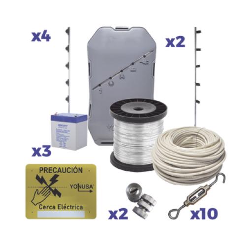 [YONUSA_SYSNG-HS-25M-KIT] Yonusa KIT Energizador para 25 Metros de proteccion