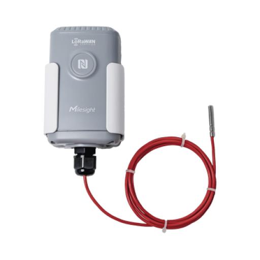 [MILESIGHT_EM500-PT100-200C] MILESIGHT Sensor de temperatura y humedad nivel industrial con tecnología Lora hasta 200 grados