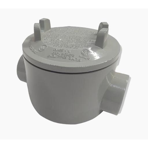 [RAWELT_GRC-0580] RAWELT Caja con Tapa Tipo GRC de 2" (50.8 mm)/ Caja a Prueba de Explosión / Para Áreas Peligrosas / Libre de Cobre.