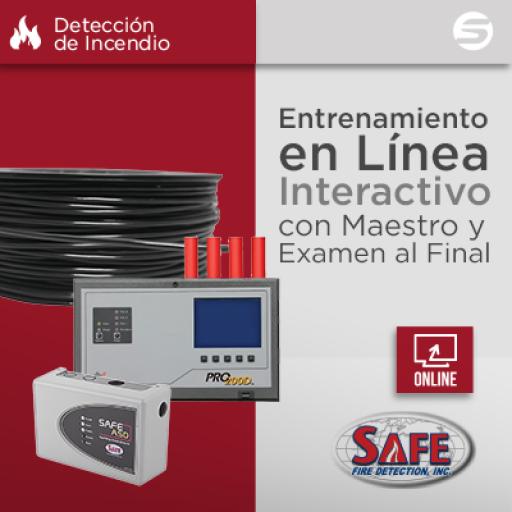 [SAFEFIREDETECTION_EXPERTASAFE] Safe Fire Detection Certificación Virtual de Detección por Aspiración  y Lineal de Temperatura SAFE