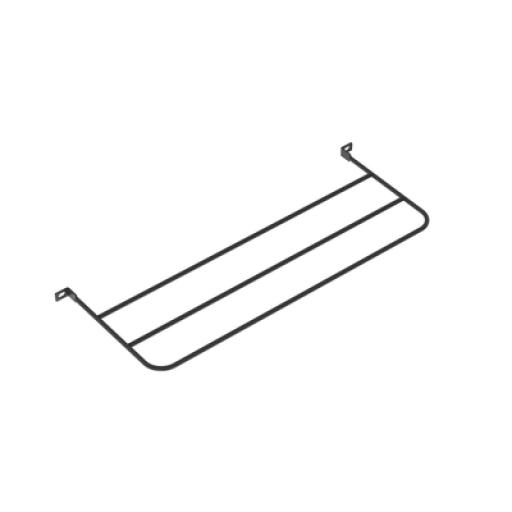 [PANDUIT_SRB19MDBL] Panduit Barra para Aliviar Tensión o Peso Atrás de Patch Panel, Extendida de 7 Pulgadas, Color Negro