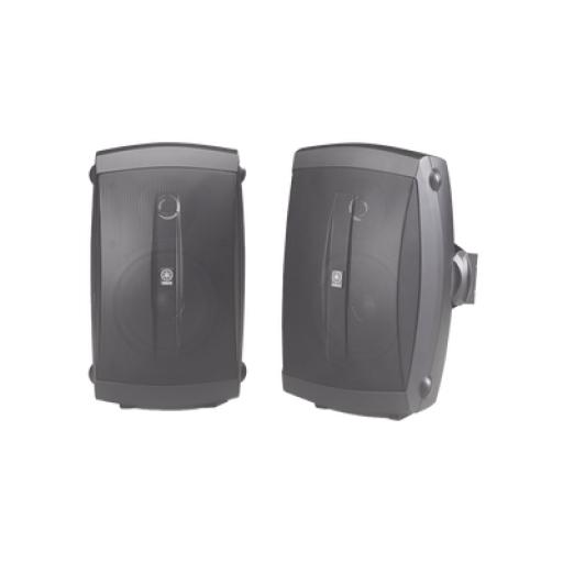 [YAMAHA_NSAW150] YAMAHA Altavoces de Montaje en Superficie de 2 vias | Woofer 5 in, Tweeter 0.5 in | Semi-Exterior, 6 ohms | Par Color Negro