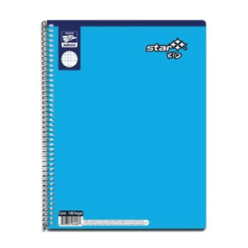 [ESTRELLA_670] Estrella Cuaderno Profesional Estrella Star Kids Portada Lisa Cuadro C5 100 Hojas