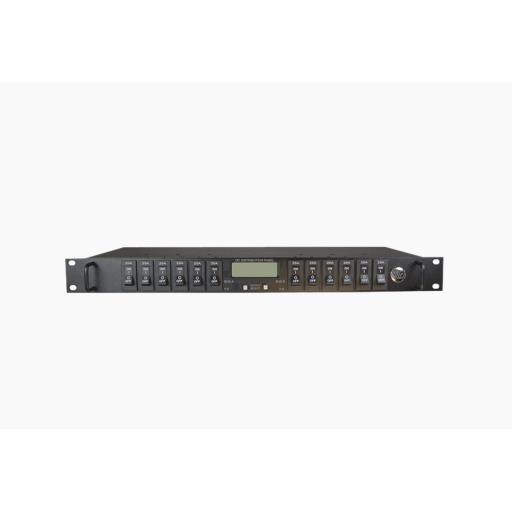 [ICT_ICT200DB12] ICT PDU Administrable , 12 Salidas para Breakers (No incluidos), Doble Bus de Distribución CD, Aplicaciones 12,24 y 48 Vcc.