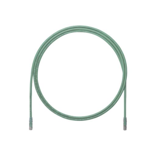 [PANDUIT_UTP6AX5GR] Panduit Cable de Parcheo UTP, Cat6A, 24 AWG, CM, Color Verde, 5 ft