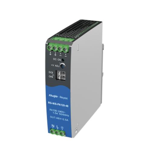 [RUIJIE_RG-NIS-PA120-48] RUIJIE FUENTE DE ALIMENTACION AC/DC 120W DIN-RAIL PARA SWITCH INDUSTRIAL
