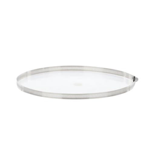 [SYSCOMTOWERS_STHC10-16] SYSCOM TOWERS Abrazadera Sin Fin de Acero Inoxidable Capacidad de 10" a 16" (Paquete de 10)