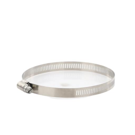 [SYSCOMTOWERS_STHC3-4] SYSCOM TOWERS Abrazadera Sin Fin de Acero Inoxidable Capacidad de 3" a 4" (Paquete de 10)