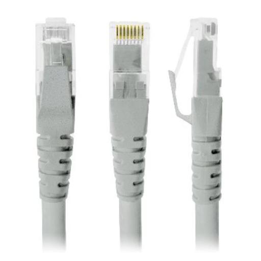 [BROBOTIX_308187] Cable Patch Cat6 UTP RJ-45 BRobotix Gris 50 cm.