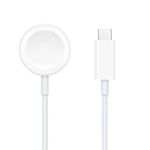 [BROBOTIX_6005255] Cable USB-C de Carga Magnética para Apple Watch BRobotix Blanco 1 M.