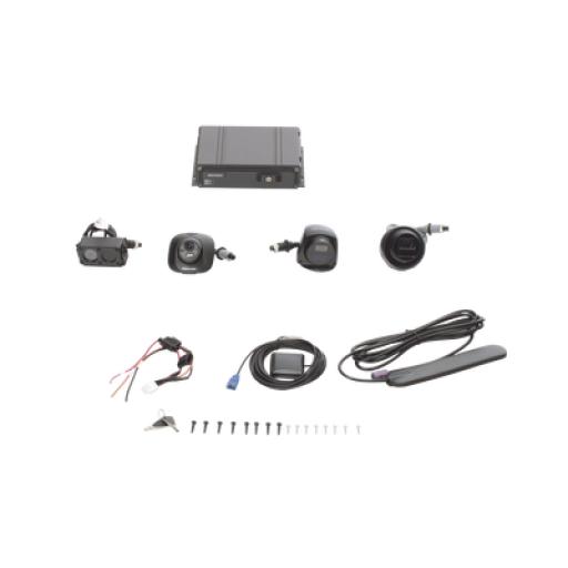 [HIKVISIONDIGITALTECHNOLOGY_AE-MD5043-SD/GLF(LITE)(KIT)] Hikvision Digital Technology Kit DVR Móvil 1080P / Incluye 4 Cámaras TURBOHD / Soporta 4G / GPS / Soporta Memoria SD
