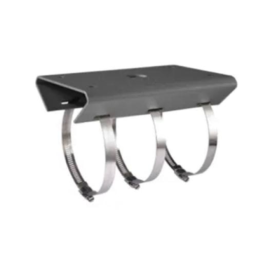 [HIKVISIONDIGITALTECHNOLOGY_DS-1275ZJ-BJH/127MM] Hikvision Digital Technology Montaje para Poste Vertical / Diametro de 67 a 127 mm / Acero Galvanizado (SUS304) / Color Plateado