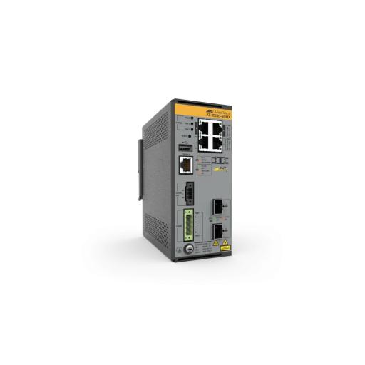 [ALLIEDTELESIS_AT-IE220-6GHX-980] Allied Telesis 4x 10/100/1000T, 2x 1G/10G SFP+, Industrial Ethernet, Layer 2+ Switch, PoE++ Support (TAA)