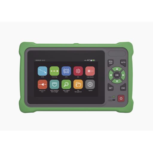 [LINKEDPROBYEPCOM_LP-OTDR-T] LINKEDPRO BY EPCOM OTDR Touch para Pruebas en los Enlaces de Fibra Óptica / Longitudes de onda  1310nm y 1550nm / Incluye Función VFL / Incluye Función OPM / Incluye Función de Mapeo de cables de Red RJ45 / Recargable