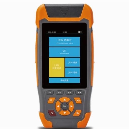 [LINKEDPROBYEPCOM_LP-P-OPM-R] LINKEDPRO BY EPCOM Medidor de Potencia Óptica (OPM) para Fibra Óptica en Redes FTTx / Soporta 3 Longitudes de Onda: 1310nm , 1490nm y 1550nm / Incluye Función VFL / Incluye Función para Probar de cables RJ45 / Recargable