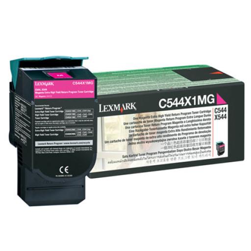 [LEXMARK_C544X1MG] Lexmark Tóner Lexmark C544N Alto Rendimiento Retornable Color Magenta