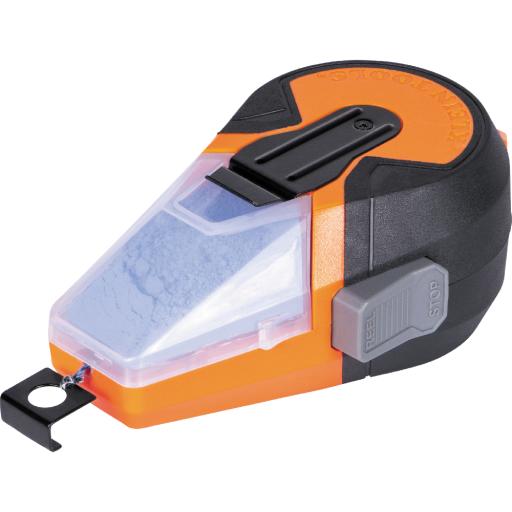 [KLEINTOOLS_CHLK50B] Klein Tools Línea de Tiza Autorretráctil con Tiza Azul para Trazado en el Trabajo.