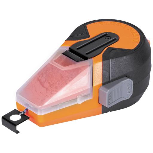 [KLEINTOOLS_CHLK50R] Klein Tools Línea de Tiza Autorretráctil con Tiza Roja para Trazado en el Trabajo