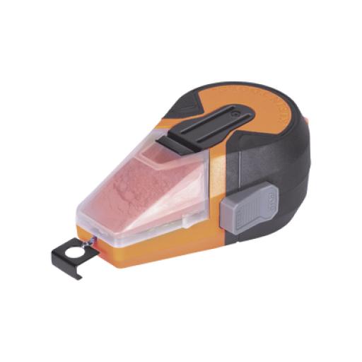 [KLEINTOOLS_CHLK50R] Klein Tools Línea de Tiza Autorretráctil con Tiza Roja para Trazado en el Trabajo