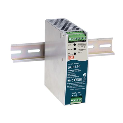 [MEANWELL_DUPS20] MEANWELL UPS DC DIN 24 V 20 A