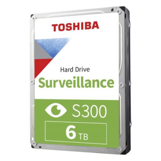 [TOSHIBA_HDWT860UZSVA] Toshiba DISCO DURO INTERNO TOSHIBA S300 6TB 3.5" SATA 5400RPM CCTV 64CAM BULK (HDWT860UZSVA)