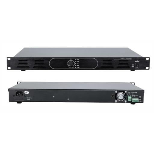 [EPCOM_EP1500DSV2] Epcom Amplificador de Audio Reforzador | 1 canal | 500w | Clase D | Salida 100V / 4-16Ω | Montaje en rack | RCA