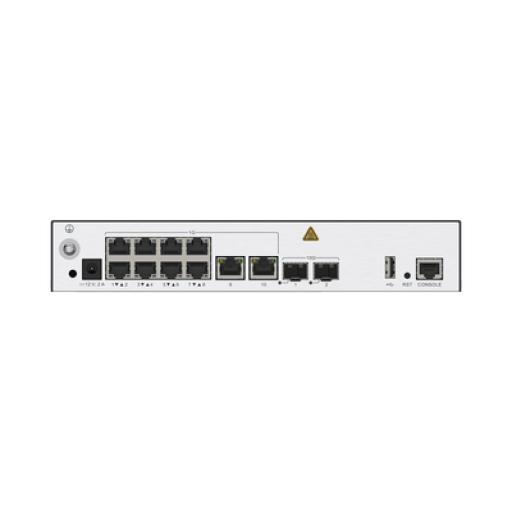 [HUAWEI_AC650-256AP] Huawei Controladora de Puntos de Acceso / 10 puertos 10/100/1000 Mbps / 2 puertos 10GE SFP+ / Hotspot 2.0 / Roaming Capa 2 y 3 / Rendimiento 10 Gbps / Soporta 256 APs / Hasta 2048 Clientes 