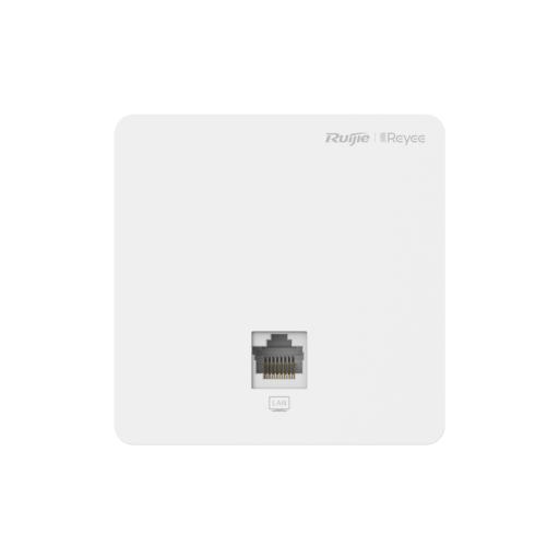 [RUIJIE_RG-RAP1200(F)] RUIJIE Punto de Acceso para pared, 802.11ac Wave 2, MIMO 2X2, 1.2 Gbps, puerto adicional frontal 10/100 ideal para habitaciones