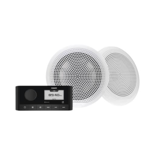 [GARMIN_10-02405-50] Garmin Sistema de estero marino MS-RA60 con dos bocinas de diseño clásico incluidas.  