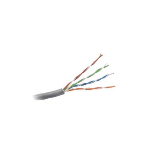 [GENESIS_6330-1109/1000] GENESIS Bobina de Cable de 305 Metros UTP Cat5e / Color Gris / UL, CM, Probado a 350 Mhz / Para Aplicaciones de CCTV, Redes de Datos, IP megapixel, Control RS485