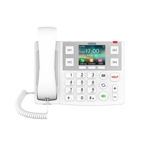 [FANVIL_X305] Fanvil Teléfono IP Wi-Fi Botones Braille Grandes diseñado para hospitales, Asilos, Bluetooth Integrado