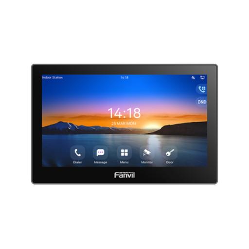 [FANVIL_I504W] Fanvil Monitor Audio/Video  IP/SIP para interior, Wi-Fi, pantalla táctil de 7", Apertura remota