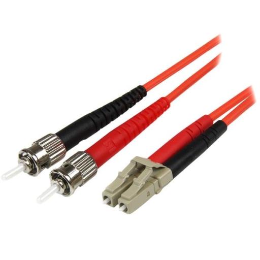 [STARTECH.COM_50FIBLCST5] StarTech.com CABLE 5M PATCH FIBRA DUPLEX MULTIMODO 50/125 LC A ST        .
