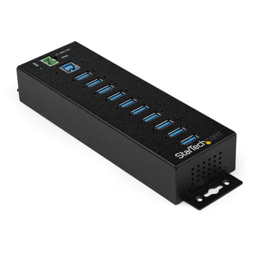 [STARTECH.COM_HB30A10AME] StarTech.com HUB INDUSTRIAL USB 3.0 DE 10 PUERTOS - CON ADAPTADOR DE PODER
