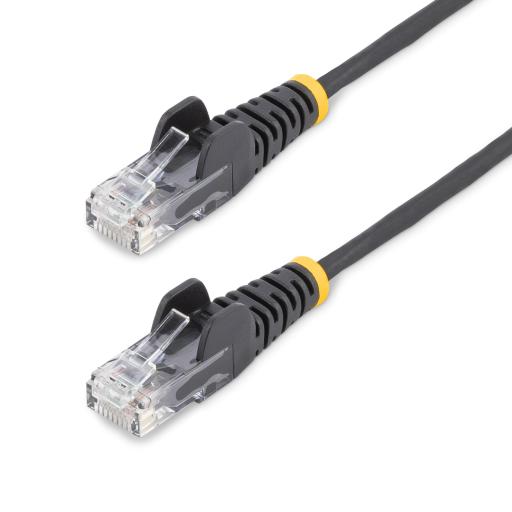 [STARTECH.COM_N6PAT6INBKS] StarTech.com CABLE 15CM RED ETHERNET CAT6 SIN ENGANCHES SNAGLESS NEGRO