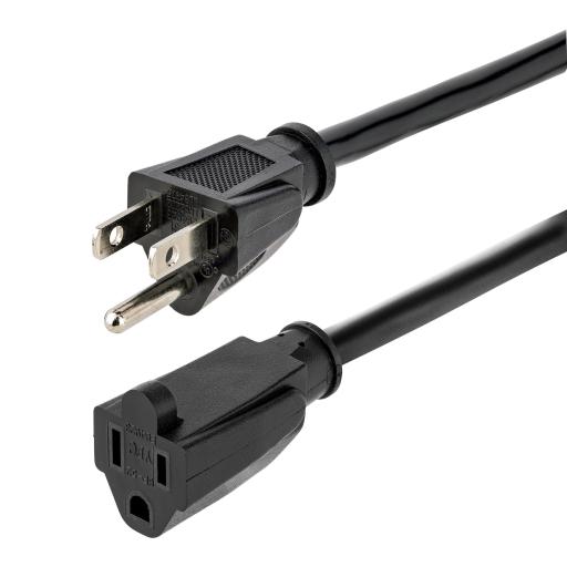 [STARTECH.COM_HX-15F-POWER-CORD] StarTech.com CABLE 4.5M 15FT DE EXTENSION NEMA 5-15P A 5-15R